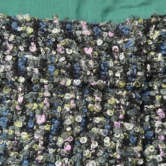 J. Crew Skirt J Crew The Pencil Skirt Wool Size 4 Green Pink Blue - Picture 3 of 9